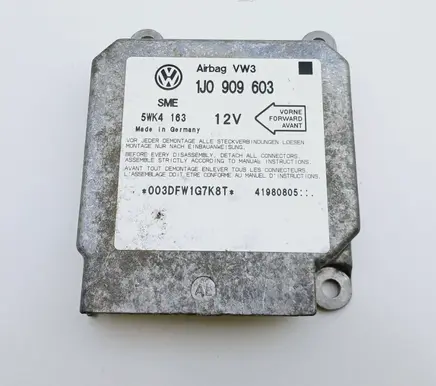 Volkswagen Polo III 6N 6N2 6NF Airbag control unit/module 1J0909603