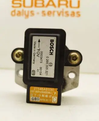 Subaru Legacy ESP acceleration yaw rate sensor 27546AE030 0265005221 00154