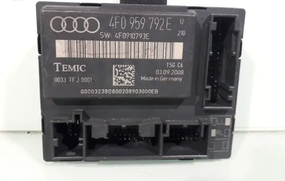 Audi A6 S6 C6 4F Door control unit/module 4F0959792E