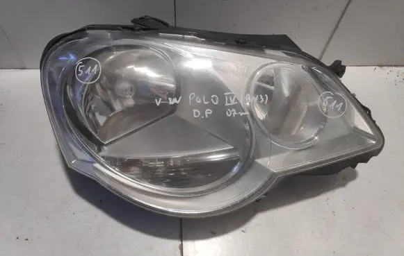 Volkswagen Polo IV 9N3 Headlight/headlamp 89312000