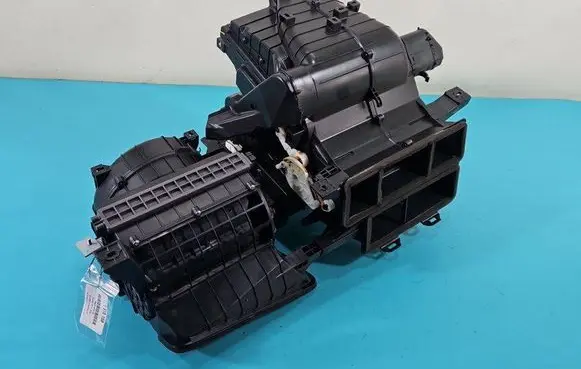 Interior heater climate box assembly