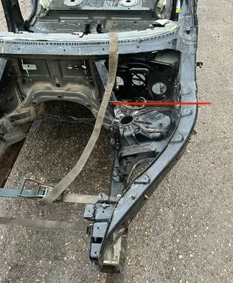 BMW X5 F15 Front side member 