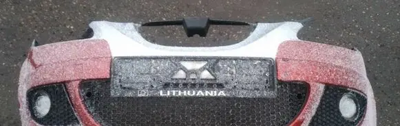Seat Altea Front bumper raudonas