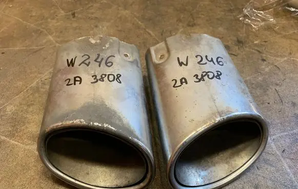 Mercedes-Benz B W246 W242 Muffler ending