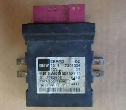 BMW 7 F01 F02 F03 F04 Fuel injection pump control unit/module 7301554