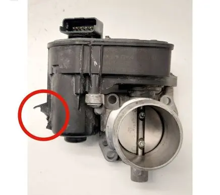 Peugeot 2008 I Throttle body valve 9801942080 27633K02 7017504