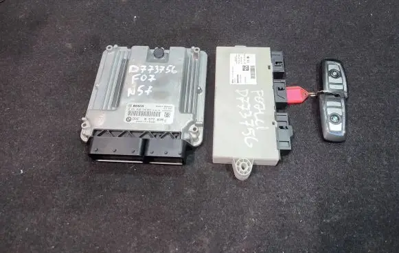 BMW 5 GT F07 Engine ECU kit and lock set 8577838