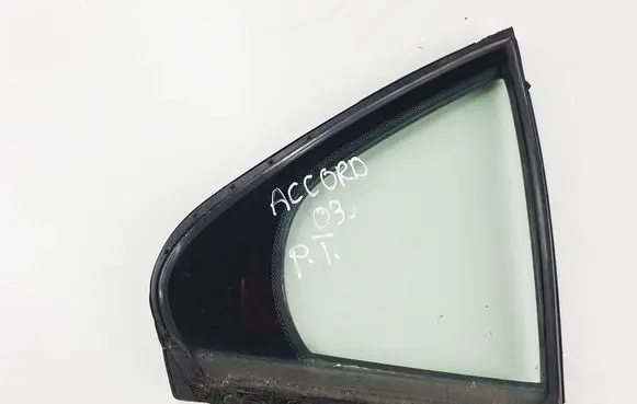 Honda Accord Rear door window glass