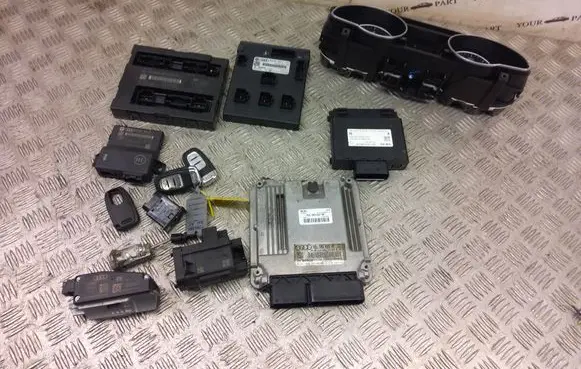Audi S5 Engine ECU kit and lock set 03L906022NP
