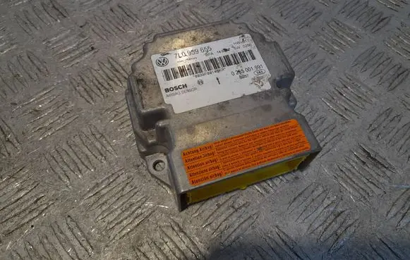Volkswagen Touareg I Airbag control unit/module 7L0959655 0285001991