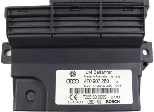 Audi A6 S6 C6 4F Other control units/modules 4F0907280 4F0910280 F005S00099