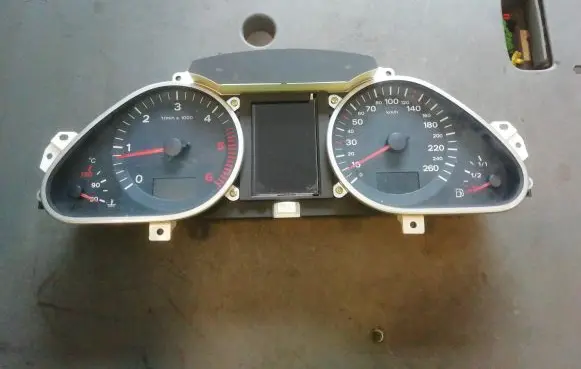 Audi A6 S6 C6 4F Speedometer (instrument cluster) 4F0920900N 4F0910900A 503000730206