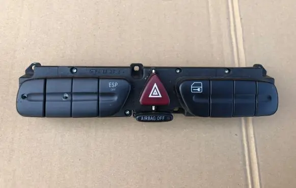 Mercedes-Benz C W203 Air conditioning/heating control unit 2038217058