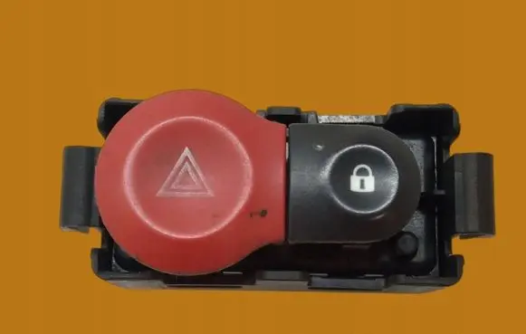Renault Modus Hazard light switch 8200214896