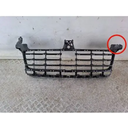Porsche Cayenne (9Y0 9Y3) Front bumper upper radiator grill 9Y0807683Q