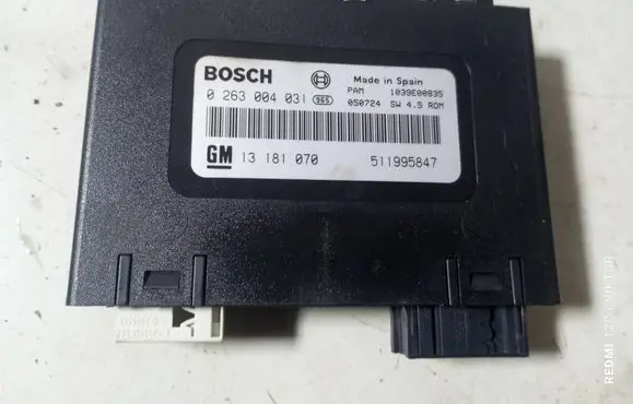 Opel Zafira B Parking PDC control unit/module 0263004031 13181070 511995847