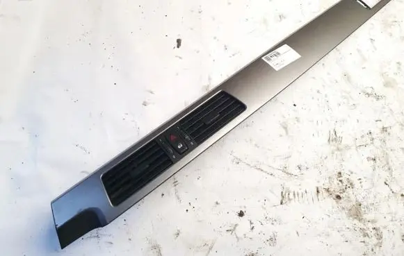 BMW 5 E60 E61 Dash center air vent grill 51457129233 6910734