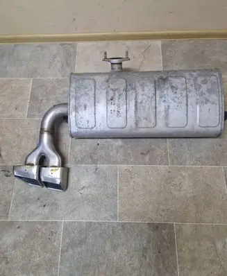 Hyundai Tucson IV NX4 Rear muffler/silencer tail pipe NXM50 SEJ0NG