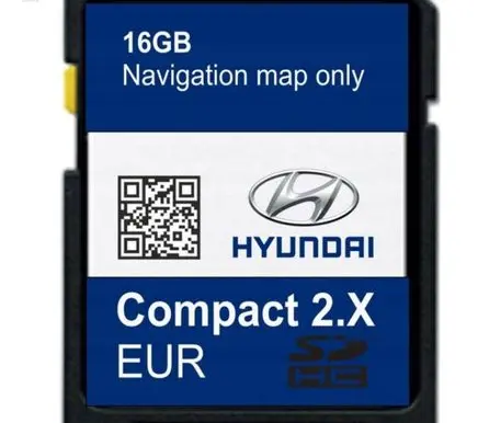 Hyundai i20 (GB IB) Navigation maps CD/DVD GEN2