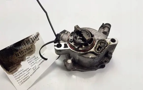 Peugeot Partner Vacuum pump 9804021880