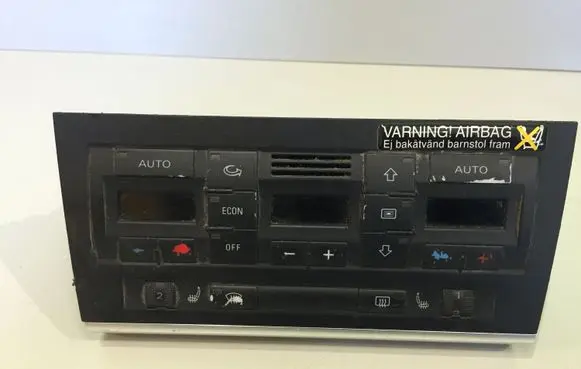 Audi A4 S4 B6 8E 8H Climate control unit 8E0820043A