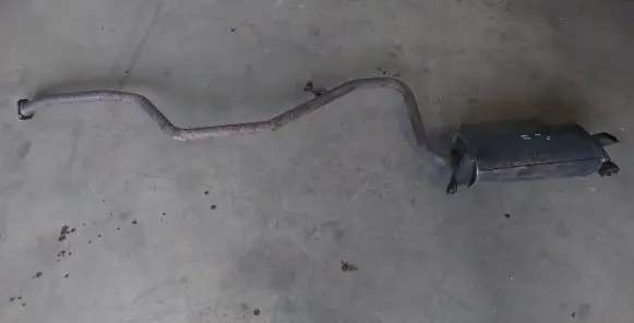Toyota Auris E180 Rear muffler/silencer tail pipe 