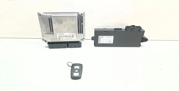 BMW X1 E84 Engine ECU kit and lock set 8512499 0281017551 9262361