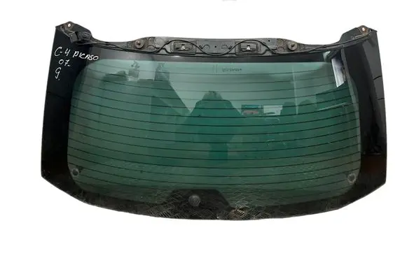 Citroen C4 I Picasso Rear windscreen/windshield window 43R001600 DOT682M5550AS3 E000200