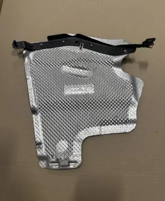 Heat shield in engine bay