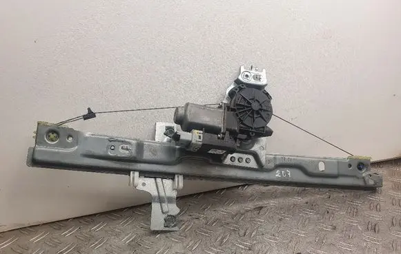 Peugeot 207 Front door window regulator with motor 9681181180
