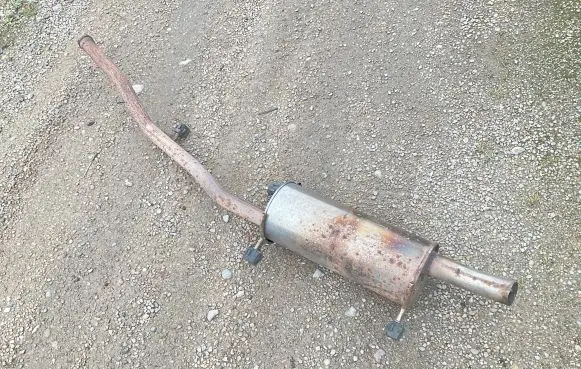 Renault Trafic III (X82) Muffler/silencer 93868326 203002407R 5631014