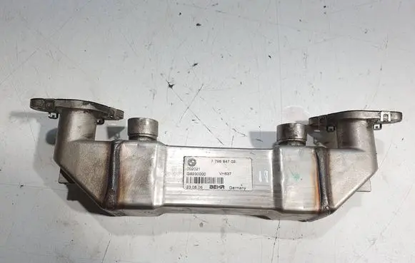 EGR valve cooler