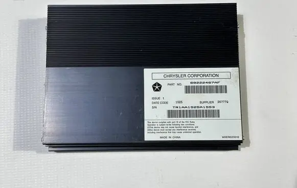 Dodge Charger Sound amplifier 68222467AF