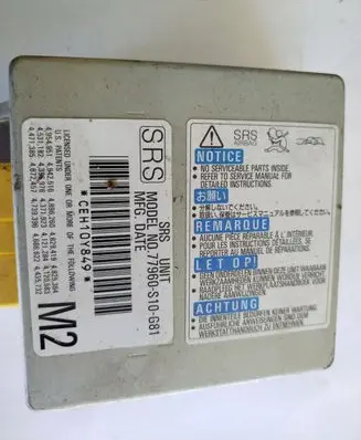 Honda CR-V Airbag control unit/module 77960S10G81