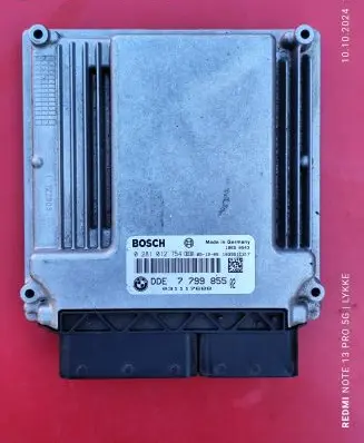 BMW 5 E60 E61 Engine control unit/module 0281012754 7799855 031117688
