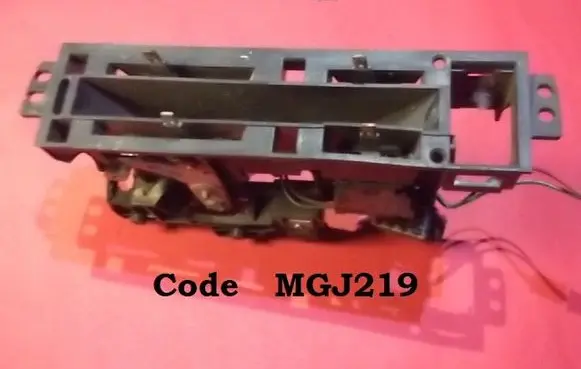 Mazda 626 Climate control unit MGJ219