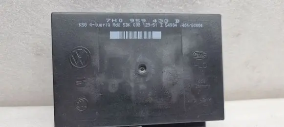 Volkswagen Transporter - Caravelle T5 Comfort/convenience module 7H0959433B 5DK00812951