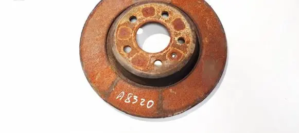 Audi A4 S4 B8 8K Rear brake disc neventiliuojamas