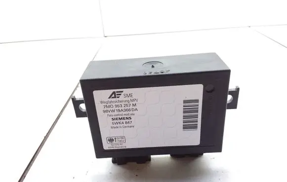 Volkswagen Sharan Immobilizer control unit/module 7M0953257M 98VW19A366DA