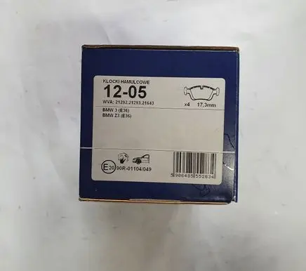 BMW Z3 E36 Brake pads (front) WVA21292