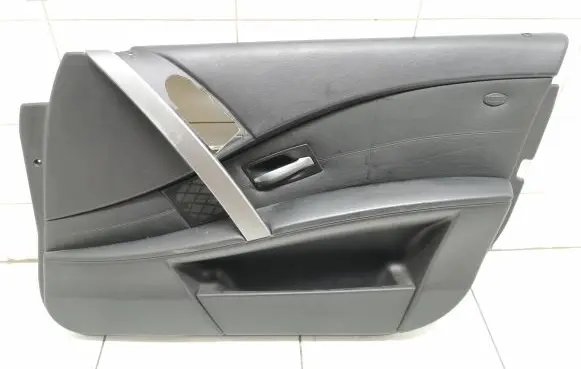 BMW 5 E60 E61 Front door card panel trim 61210941 7076256 7034288