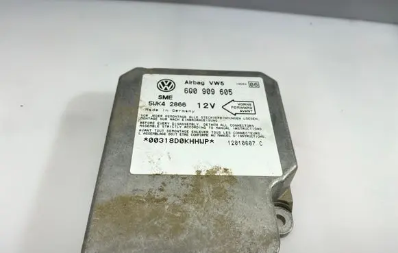 Volkswagen PASSAT B7 Airbag control unit/module 6Q0909605 5WK42866