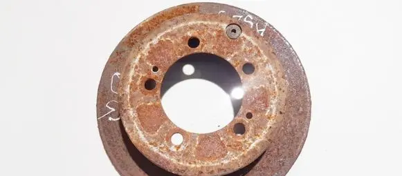 Mitsubishi Outlander Rear brake disc neventiliuojamas