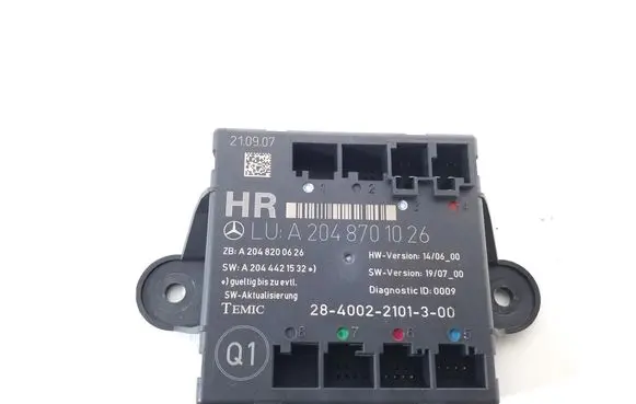 Mercedes-Benz C W204 Door control unit/module A2048701026