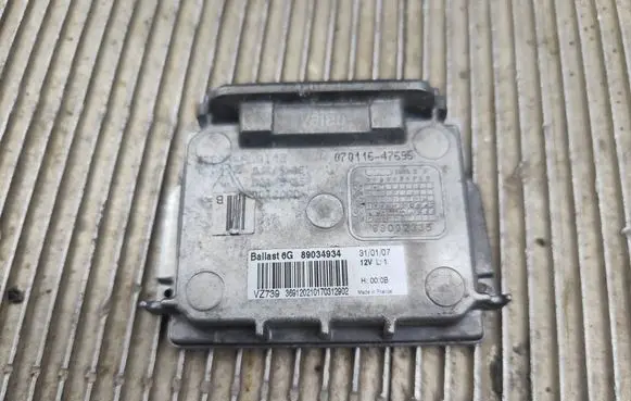 Opel Vectra C Headlight ballast module Xenon 89034934 07011547695 89032335