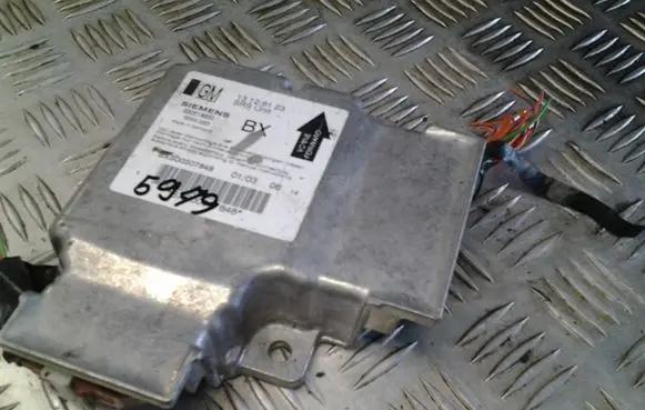 Opel Zafira A Airbag control unit/module 13126123 5WK43263 BXS00307848