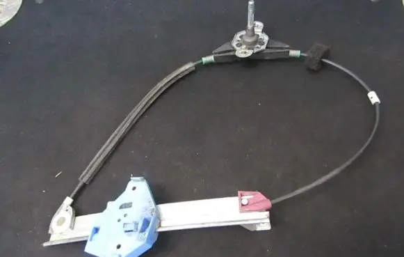 Ford Mondeo MK II Sliding door window regulator with motor e015002009 e015-002-009