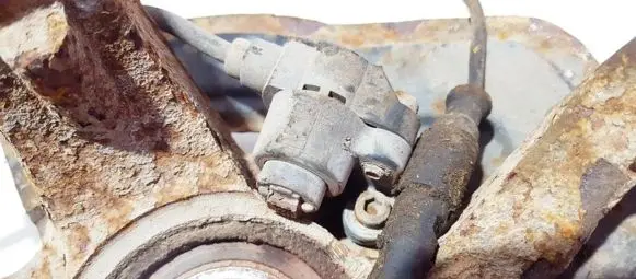 Opel Vectra B ABS brake wheel speed sensor 90464775