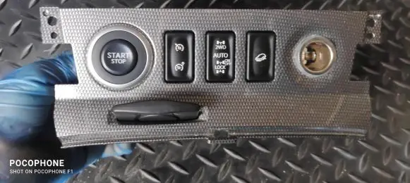 Renault Koleos I Ignition key card reader 