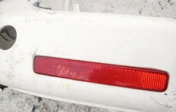 Rear tail light reflector